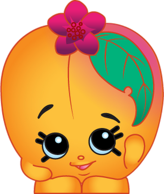 fruit [Shopkins] - alimentation - smiley émoticône émoji cartoon clipart illustration - artémotic