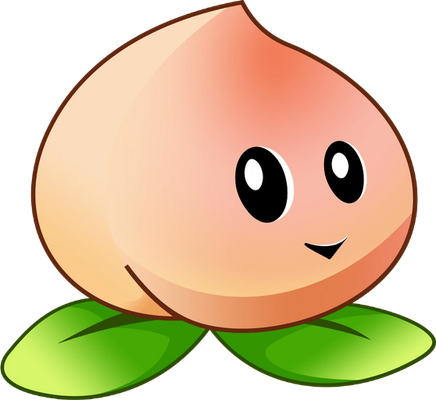 fruit [Plants vs Zombies] - alimentation - smiley émoticône émoji cartoon clipart illustration - artémotic