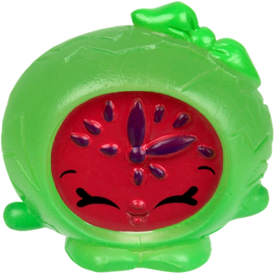 pastèque [Shopkins] - fruit - alimentation - smiley émoticône émoji cartoon clipart illustration - artémotic