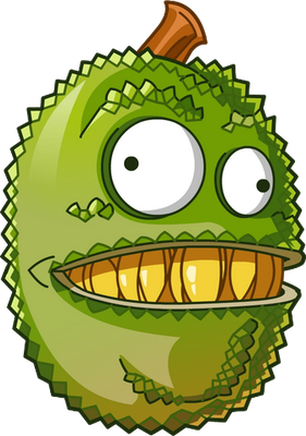 fruit [Plants vs Zombies] - alimentation - smiley émoticône émoji cartoon clipart illustration - artémotic