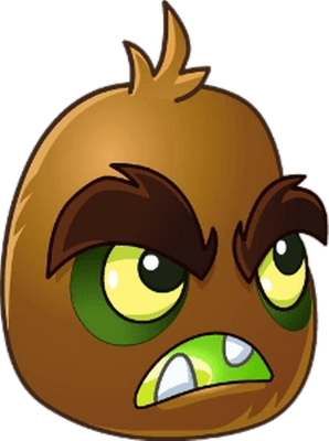 fruit [Plants vs Zombies] - alimentation - smiley émoticône émoji cartoon clipart illustration - artémotic