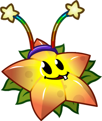 carambole  [Plants vs Zombies] - fruit - alimentation - smiley émoticône émoji cartoon clipart illustration - artémotic