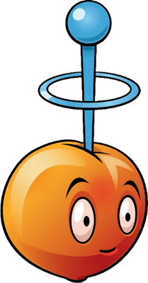 fruit [Plants vs Zombies] - alimentation - smiley émoticône émoji cartoon clipart illustration - artémotic