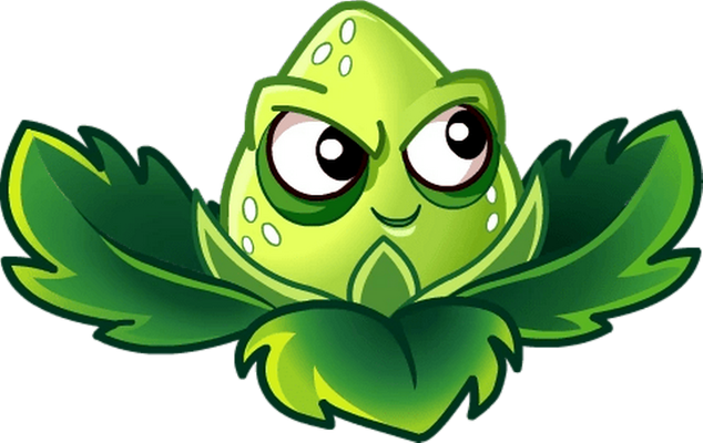 fruit [Plants vs Zombies] - alimentation - smiley émoticône émoji cartoon clipart illustration - artémotic