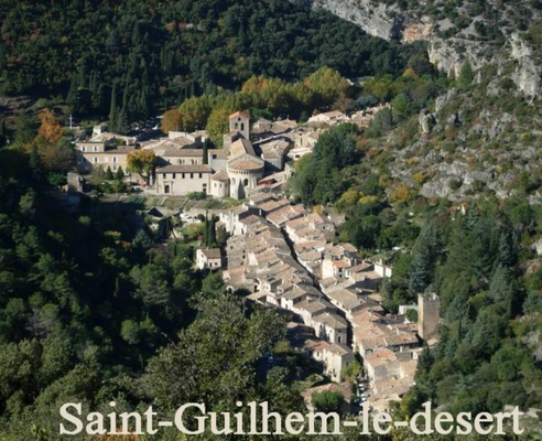 Village médiéval de Saint Guilhem le désert