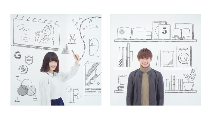 FDS入学案内パンフレット2018イラスト