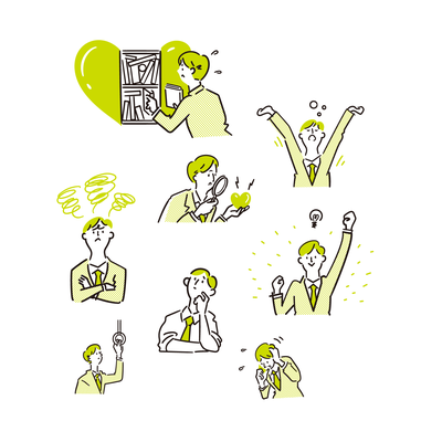 「7日間ノート」イラスト | AD/D：Chichols | Discover21