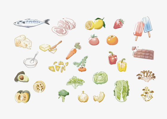 Inner Beauty Diet 挿絵イラスト