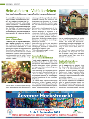 In Zeven ist was los