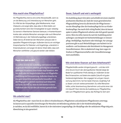 Ausbildungsprofil Pflegefachkraft Berufschancen