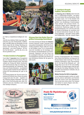 Erntefeste hier ind er Land & Leben Region