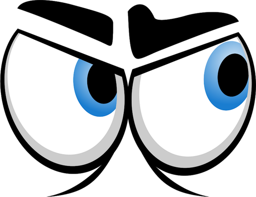 œil - expression - émoticônes - smiley émoticône émoji cartoon clipart illustration - artémotic