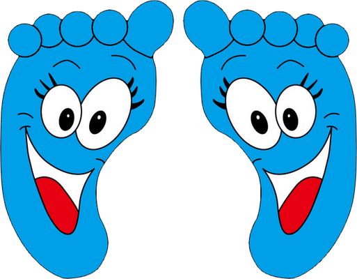 pied - expression - émoticônes - smiley émoticône émoji cartoon clipart illustration - artémotic