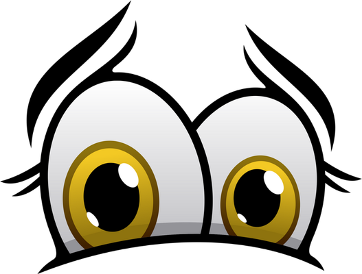 œil - expression - émoticônes - smiley émoticône émoji cartoon clipart illustration - artémotic