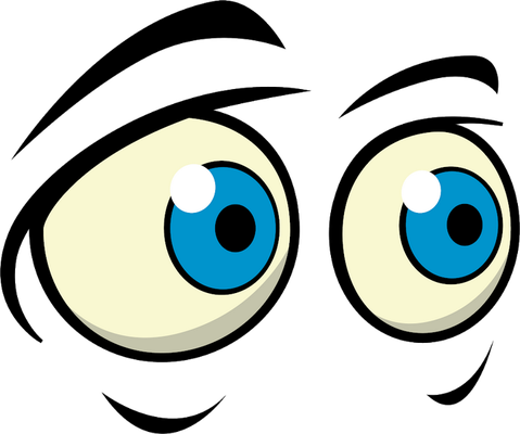 œil - expression - émoticônes - smiley émoticône émoji cartoon clipart illustration - artémotic