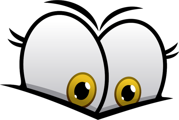 œil - expression - émoticônes - smiley émoticône émoji cartoon clipart illustration - artémotic