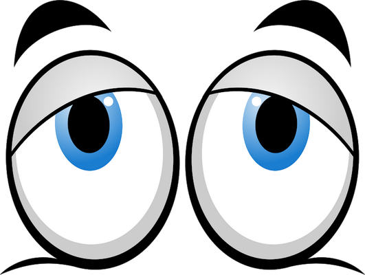 œil - expression - émoticônes - smiley émoticône émoji cartoon clipart illustration - artémotic