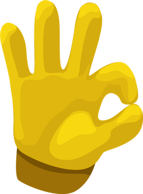 main - expression - émoticônes - smiley émoticône émoji cartoon clipart illustration - artémotic