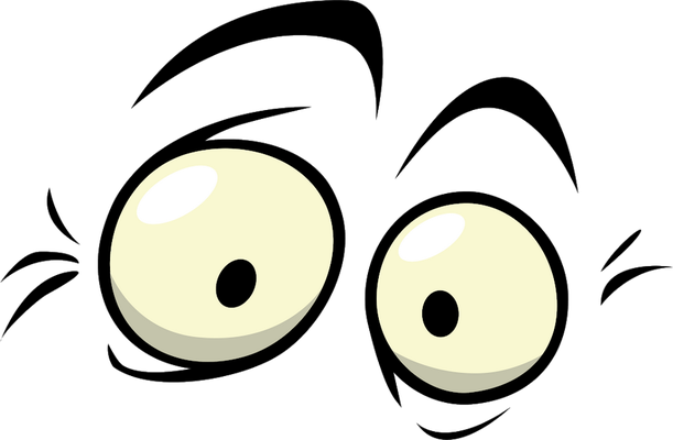 œil - expression - émoticônes - smiley émoticône émoji cartoon clipart illustration - artémotic