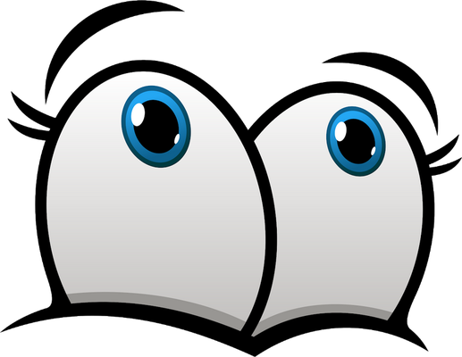 œil - expression - émoticônes - smiley émoticône émoji cartoon clipart illustration - artémotic