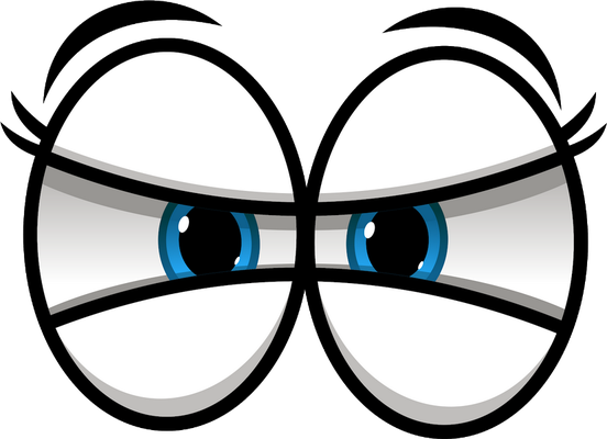 œil - expression - émoticônes - smiley émoticône émoji cartoon clipart illustration - artémotic