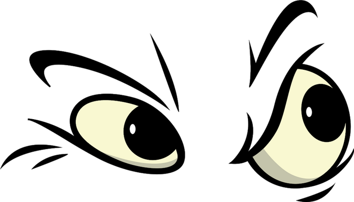 œil - expression - émoticônes - smiley émoticône émoji cartoon clipart illustration - artémotic