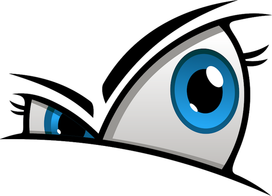 œil - expression - émoticônes - smiley émoticône émoji cartoon clipart illustration - artémotic