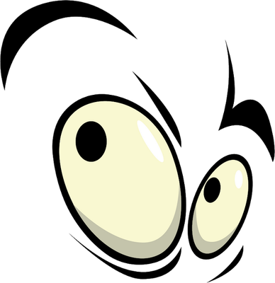 œil - expression - émoticônes - smiley émoticône émoji cartoon clipart illustration - artémotic
