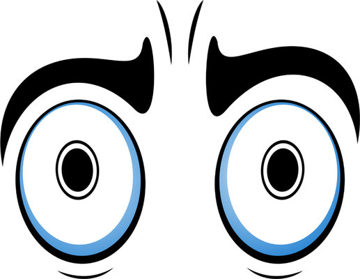 œil - expression - émoticônes - smiley émoticône émoji cartoon clipart illustration - artémotic