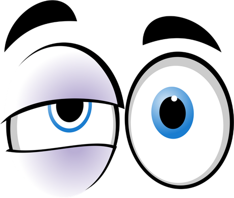 œil - expression - émoticônes - smiley émoticône émoji cartoon clipart illustration - artémotic