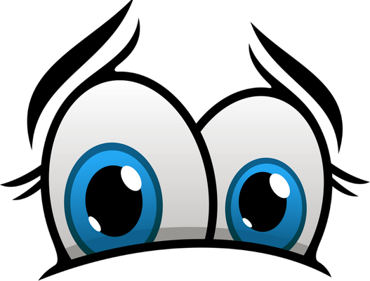 œil - expression - émoticônes - smiley émoticône émoji cartoon clipart illustration - artémotic