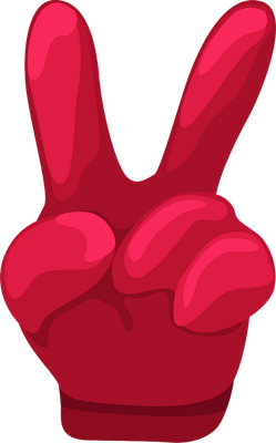 main - expression - émoticônes - smiley émoticône émoji cartoon clipart illustration - artémotic