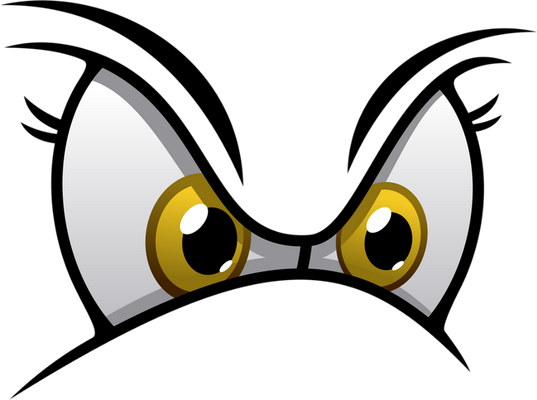 œil - expression - émoticônes - smiley émoticône émoji cartoon clipart illustration - artémotic