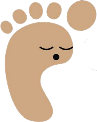 pied - expression - émoticônes - smiley émoticône émoji cartoon clipart illustration - artémotic