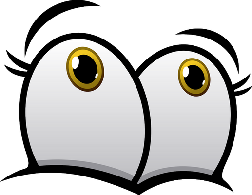 œil - expression - émoticônes - smiley émoticône émoji cartoon clipart illustration - artémotic