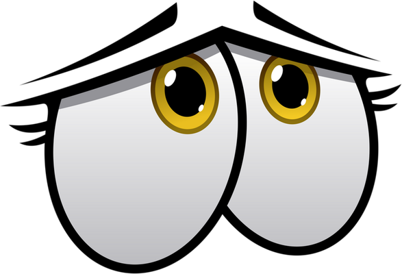 œil - expression - émoticônes - smiley émoticône émoji cartoon clipart illustration - artémotic
