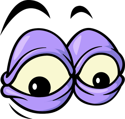 œil - expression - émoticônes - smiley émoticône émoji cartoon clipart illustration - artémotic