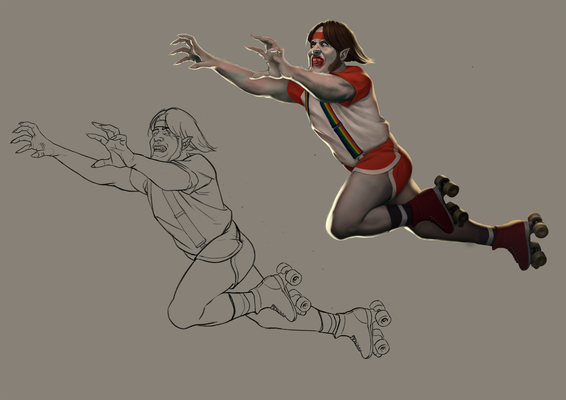 Artwork - Illustration - Character Design - Vampire 3