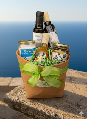 Mediterranes Feinkost-Säckchen aus Kreta