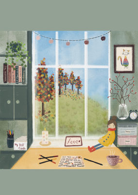 Postkartenmagie, Illustration, Inge Hauser