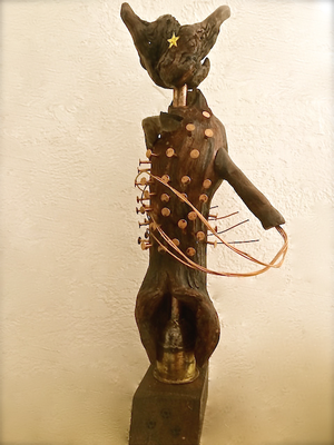 Vaudou - 2019 - Christian Dupont - 40x15 - Sculpture - Bois flotté - 180 € - N13