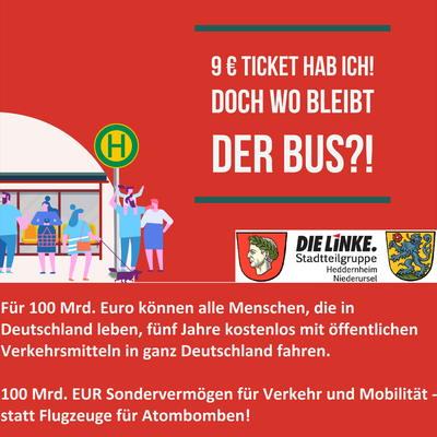 9-EUR-Ticket habe ich! Doch wo bleibt der Bus?
