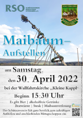 Veranstaltungsplakat für Schützenverein Ringelstein Ottengrün e.V.