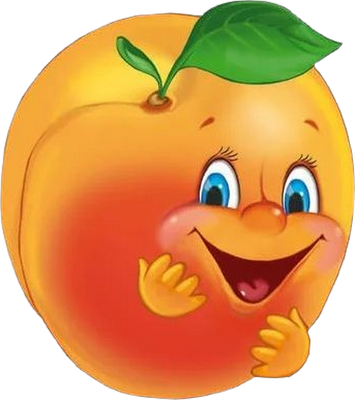 abricot - fruit - alimentation - smiley émoticône émoji cartoon clipart illustration - artémotic