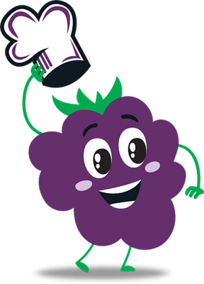 mûre - fruit - alimentation - smiley émoticône émoji cartoon clipart illustration - artémotic