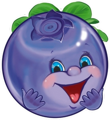 myrtille - fruit - alimentation - smiley émoticône émoji cartoon clipart illustration - artémotic