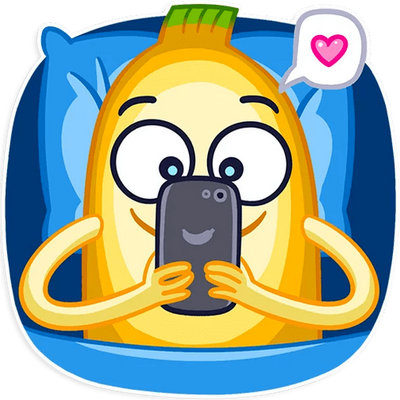 banane - fruit - alimentation - smiley émoticône émoji cartoon clipart illustration - artémotic