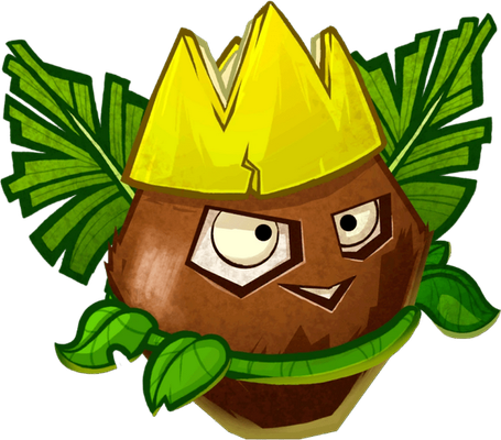 noix de coco - fruit - alimentation - smiley émoticône émoji cartoon clipart illustration - artémotic