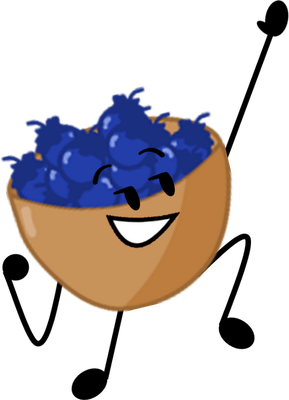 myrtille - fruit - alimentation - smiley émoticône émoji cartoon clipart illustration - artémotic