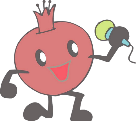 grenade - fruit - alimentation - smiley émoticône émoji cartoon clipart illustration - artémotic